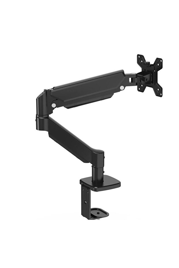 S-Line Sline M252 17-28inch Amortisörlü Hareketli Masa Üstü Tekli Monitör Standı