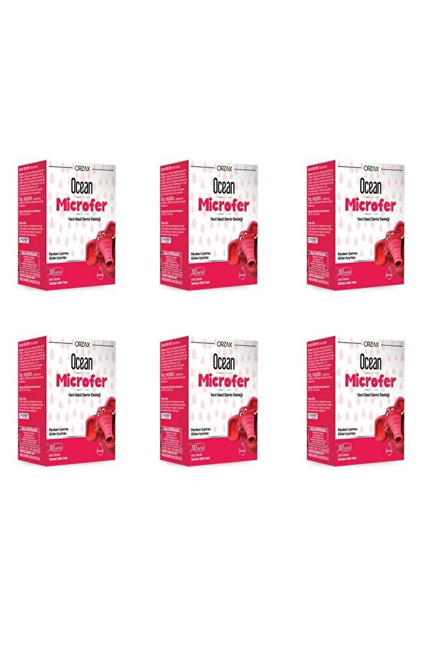 Microfer 30 ml Damla 6 Adet - 1