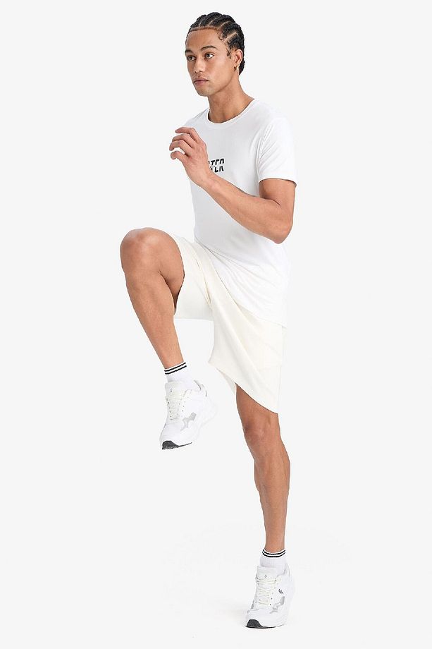 Fit Standart Fit Modal Kumaş Sporcu Kısa Paça Şort D9311ax25sp - 4