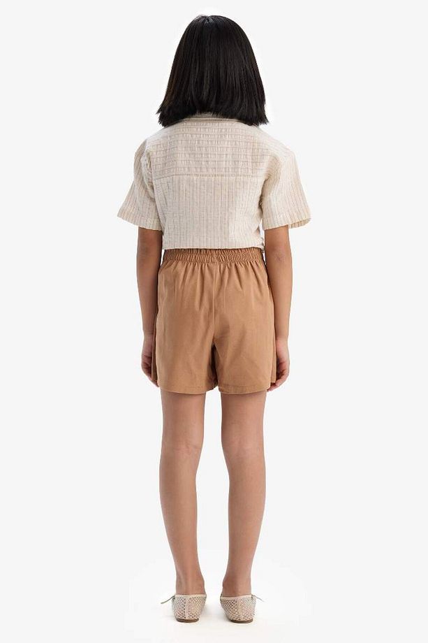 Kız Çocuk Gabardin Pileli Şort Etek E2648a825sm - 7