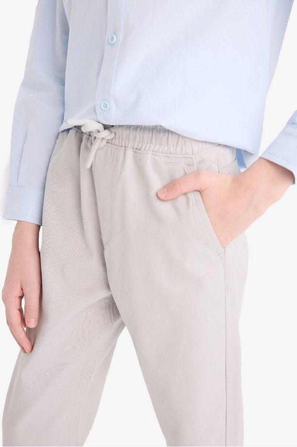 Erkek Çocuk Düz Paça Basic Düz Gabardin Pantolon D5859a825sm - 7