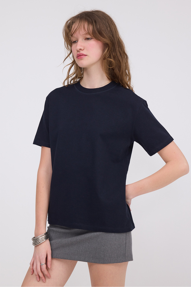Basic Kalın T-shirt P10404 - 4