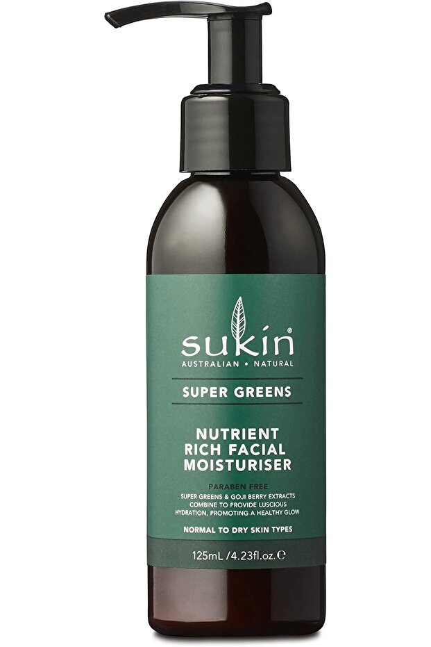 Supergreens Nutrient Rich Facial Moisturiser, 125 Ml