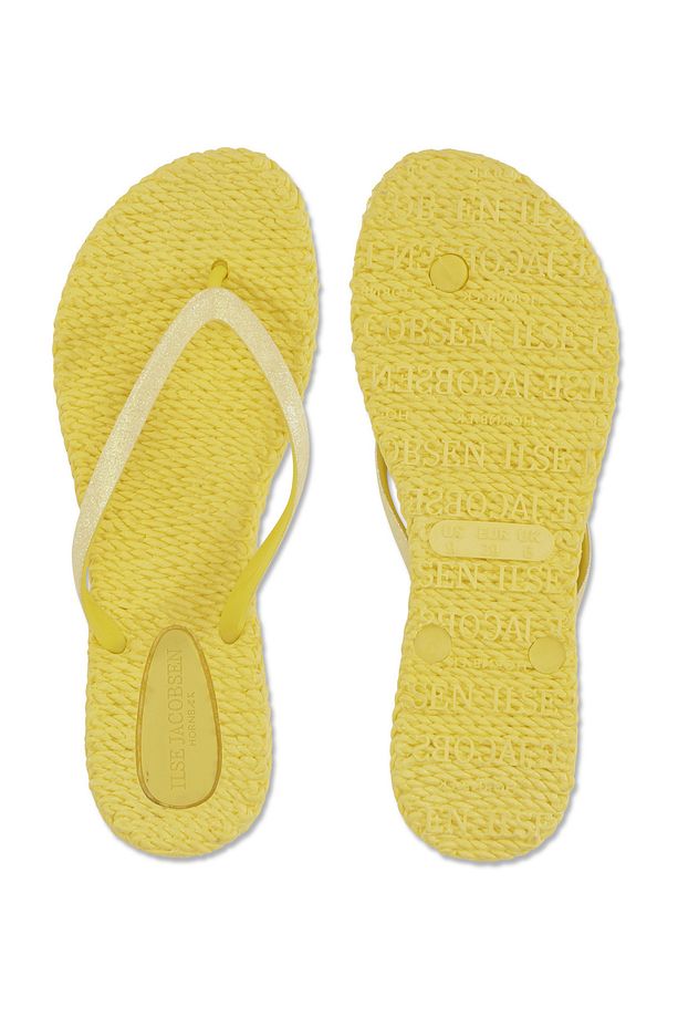 Pale Banana Cheerful01 - Sarı Simli Parmak Arası Terlik - 4