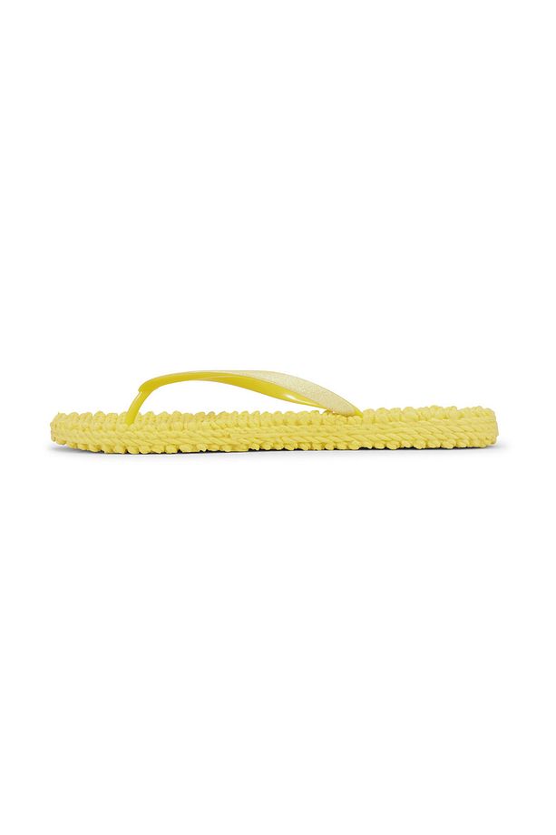 Pale Banana Cheerful01 - Sarı Simli Parmak Arası Terlik - 3