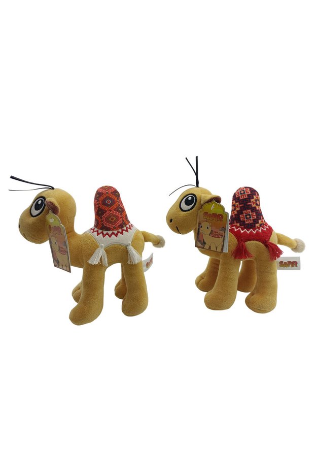 Camel Plush Safir 19cm, 8-Inches, Assorted 1 Piece (Style & Color May Vary) | Ultra-Soft Plush Toy