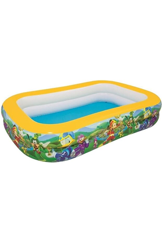 Mickey Mouse Rectangular Inflatable Family Pool 262X175X51 cm