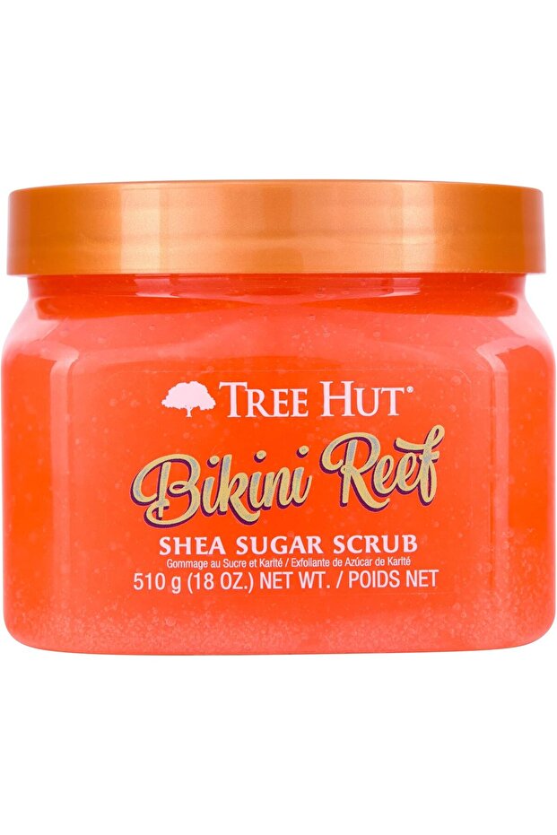 Tree Hut Bikini Reef Shea Sugar Scrub - Ultra Hydrating and Exfoliating Scrub, 18 oz