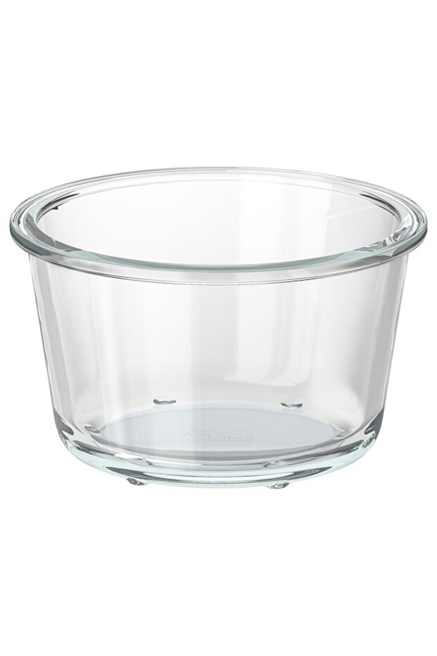 365+ Round Glass Food Container – 600 ml, Oven-Safe, Stackable, BPA-Free, Durable & Versatile