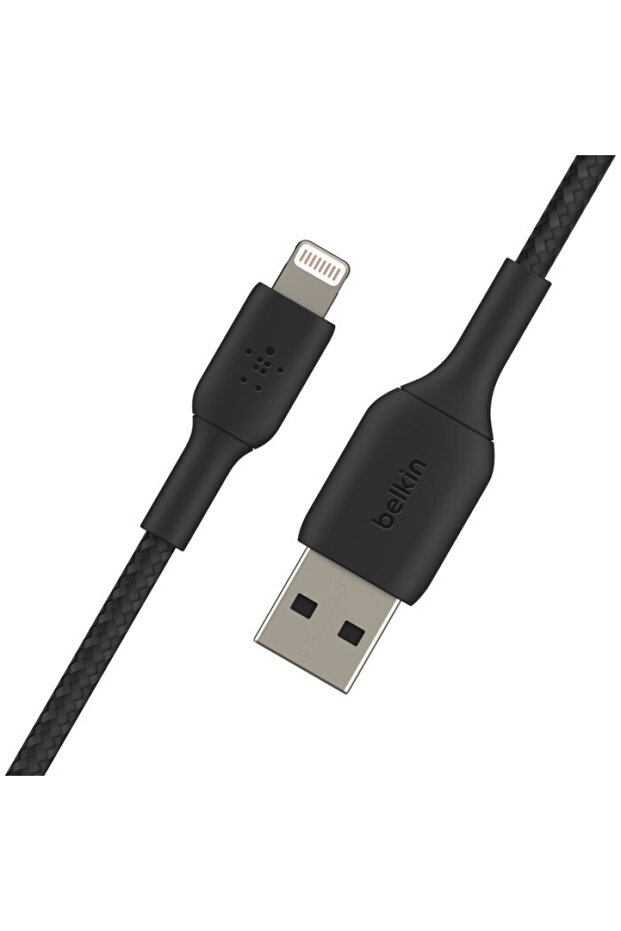 Boost Charge Braided Lightning To Usb-A Cable - 3 Meter - Black - 4