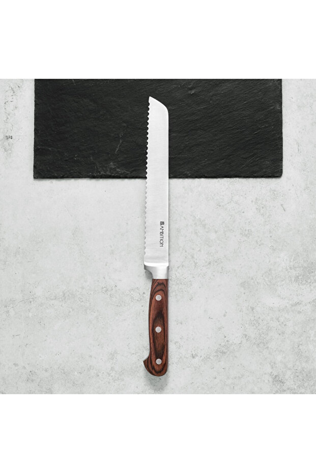 Cutit paine 20cm, Titanium - 3