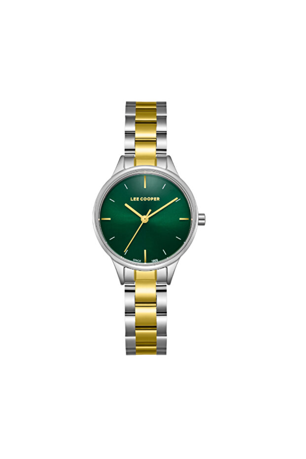 LEE COOPER Women Analog Dark Green Dial Watch - LC08080.270