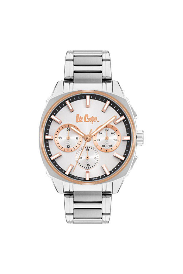Lee Cooper Men's Multi Function Silver Dial Watch - LC07925.230