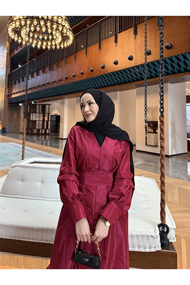 Tafta Elbise 32-2327 - 3