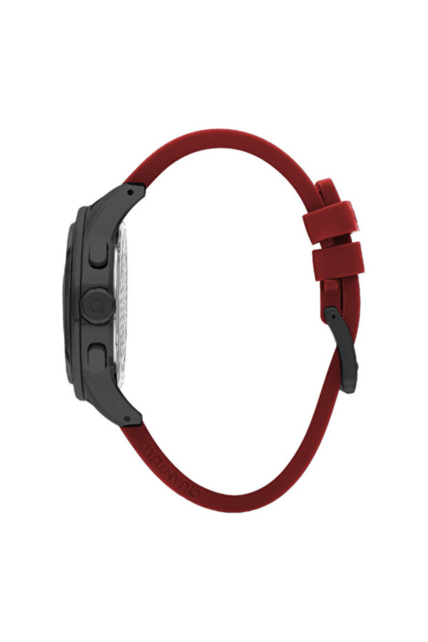 ساعة كوانتوم متعددة الوظائف للرجال بمينا أسود - ADG991.668 - 2