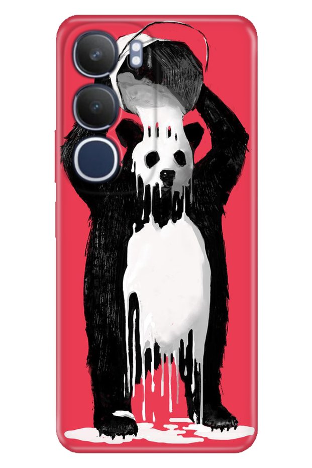 Vivo Y19S Case Vivo Y19S Decorative Silicone Printed A58 Cover Panda Kingo