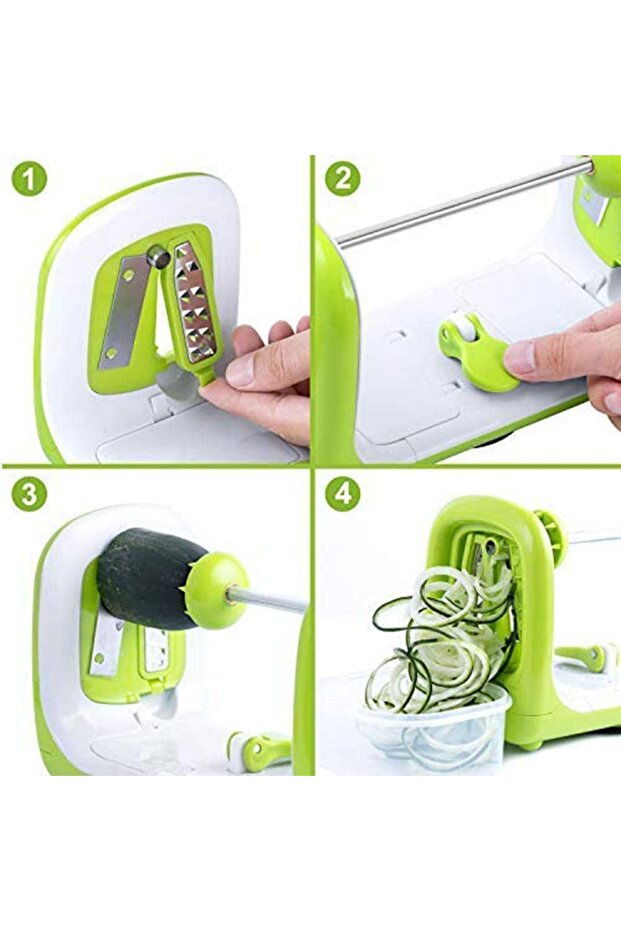 مبشرة خضار مع شفرات قابلة للتبديل - 4