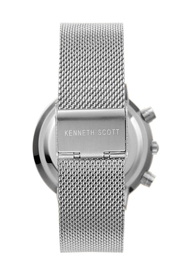 Men Multi Function Black Dial Watch - K22133-SMSB - 3