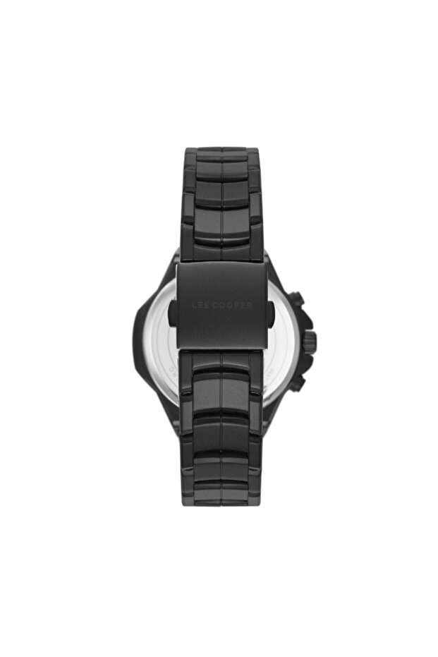 ساعة لي كوبر متعددة الوظائف للرجال بمينا رمادي - LC08087.660 - 4