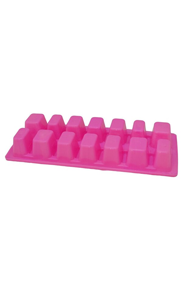 2-piece plastic rectangular ice cube tray - 3