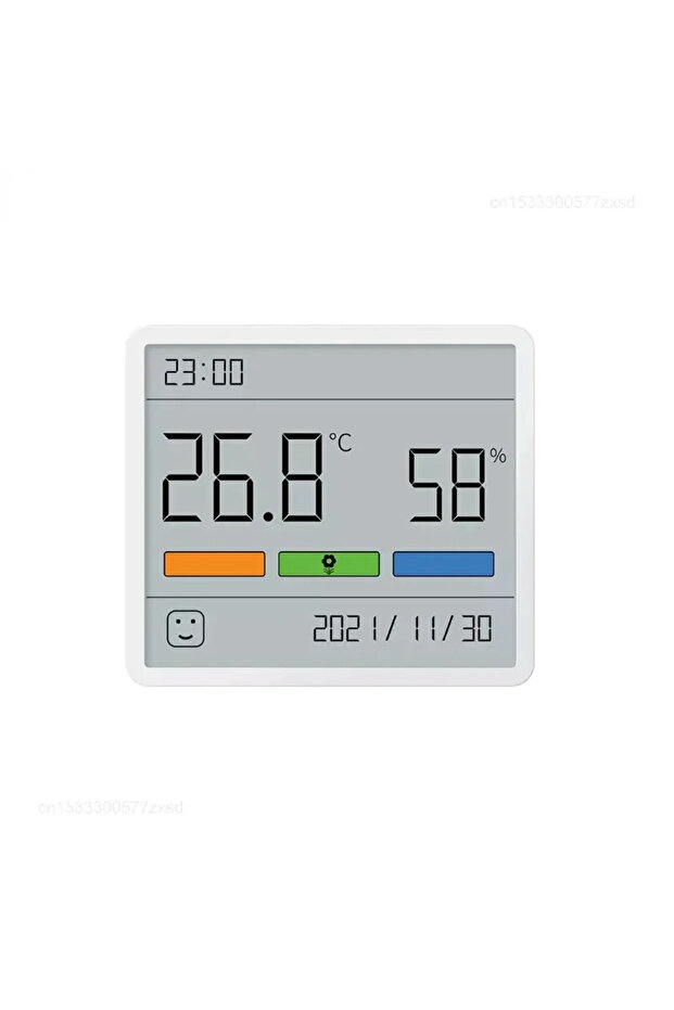 1pcs DUKA Atuman LCD Electronic Digital Temperature Humidity Meter Clock Indoor Home Thermometer Hyg