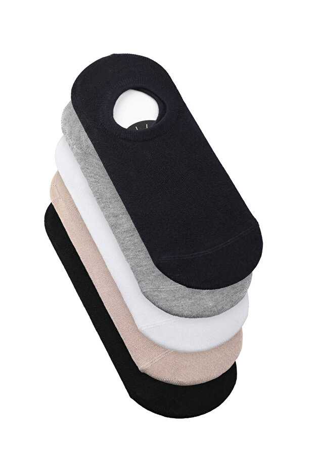 Erkek 5'li Kaydırmaz Bambu Çorap Seti - 2
