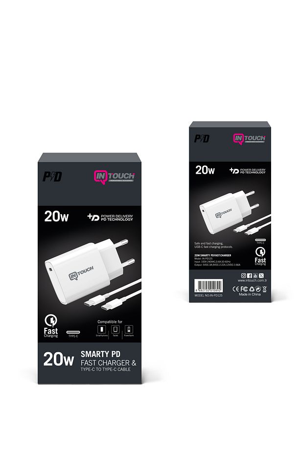 20w Usb-c Hızlı Şarj Adaptörü Ve Usb-c Kablo - 6