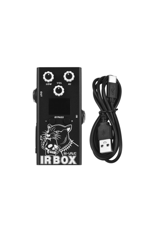 IR BOX M-VAVE Guitar IR Box دواسة تأثيرات مع كابينة IR خزائن استجابة النبضات محاكي مكبر الصوت XL