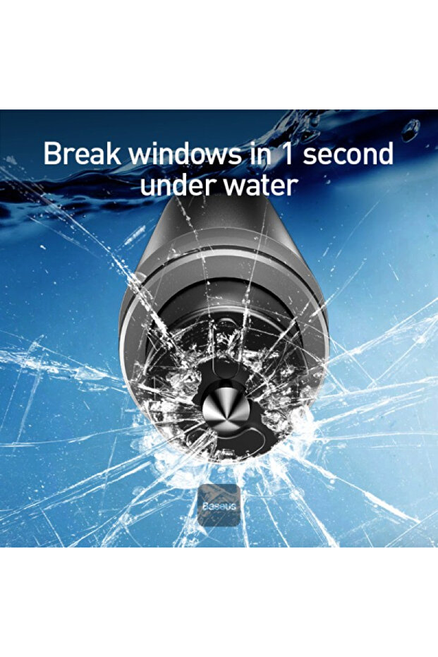 BaseusWindow breaking And Safety Belt Cutting - Silver - CRSFH-0S - 6