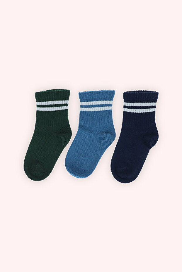 Boy's Socket Socks Set - 1