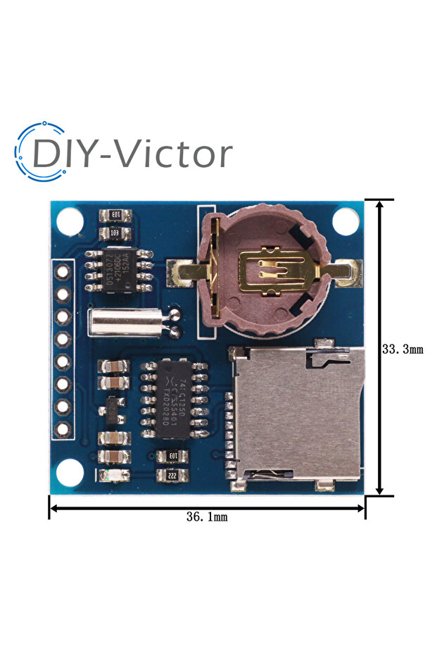 وحدة تسجيل بيانات صغيرة 5 فولت درع تسجيل لـ Arduino لـ Raspberry Pi مسجل تسجيل بيانات مسجل تسجيل بيانات... - 6