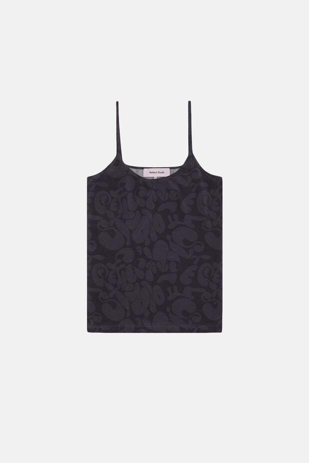 Strappy Top - Gray - 1