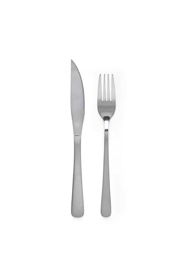 Steak knife and fork set, 12 pieces, 6 people, Progress - 3