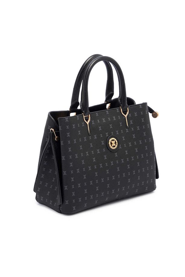 Siyah Print Kadın El Çantası - S25Y1PR09162-T0E - 2