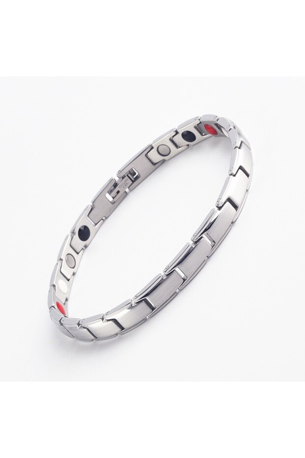 GS001 Women Men Sleep Aid Jewelry Treatment Health Care Hematite Detachable Bangle Magnetic Therapy
