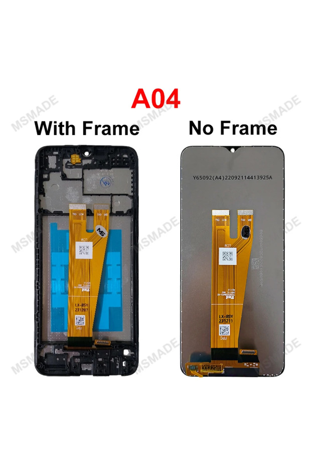 A04E With Frame For Galaxy A04 LCD SM-A045F Display Touch Screen Digitizer For A04S SM-A047F/DS A. - 2