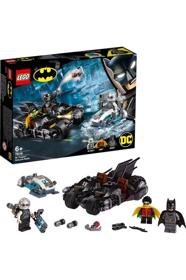 Super Heroes 76118 Mr. Freeze Batcycle Battle - 1