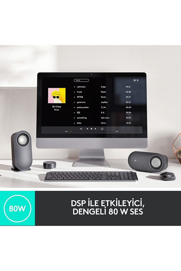 Z407 2 1 Bluetooth Multımedya Hoparlör Siyah (980-001348) - 2