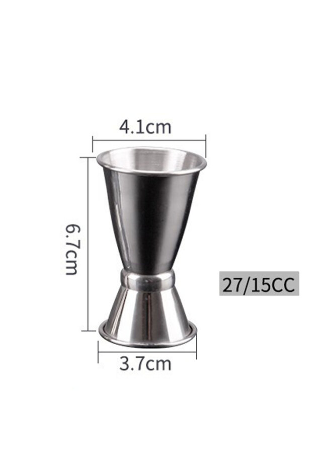 Mesure cup stainless steel 15-27ml
