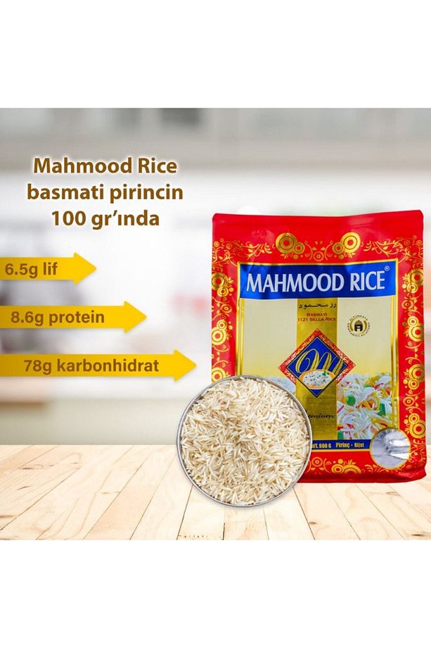 Basmati 1121 Pirinç 900 gr X 2 Adet - 3