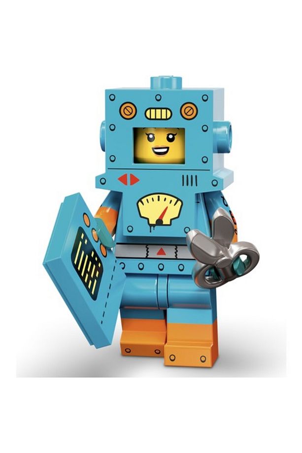 Minifigures 71034 Series 23 : 6.cardboard Robot - 1