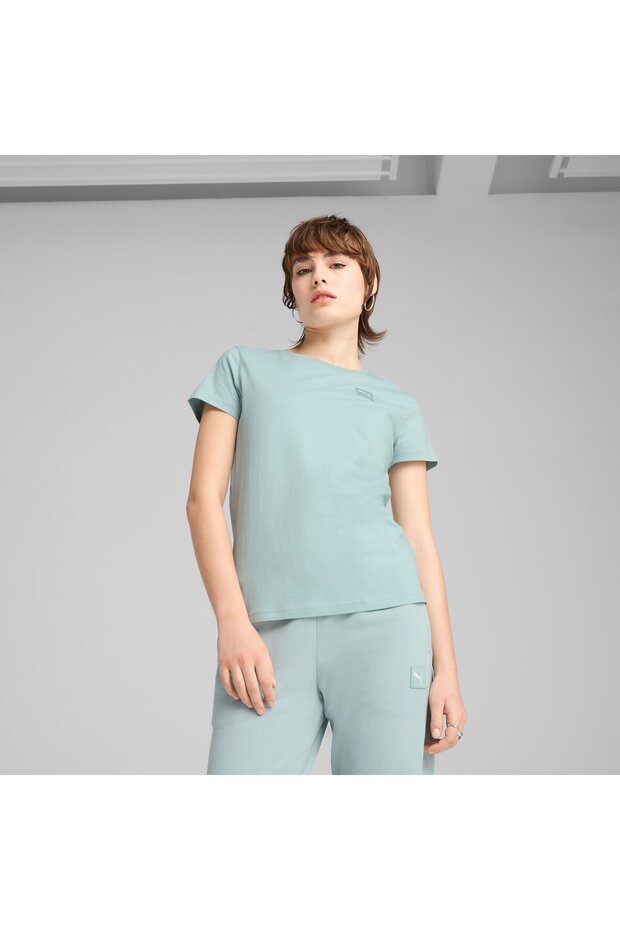 Ess Elevated Tee Kadın Tişört - 4