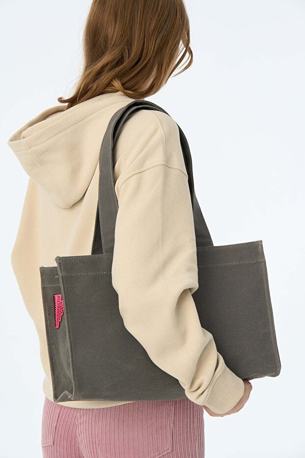 Imperfectly Perfect Çanta  - Antrasit - 2