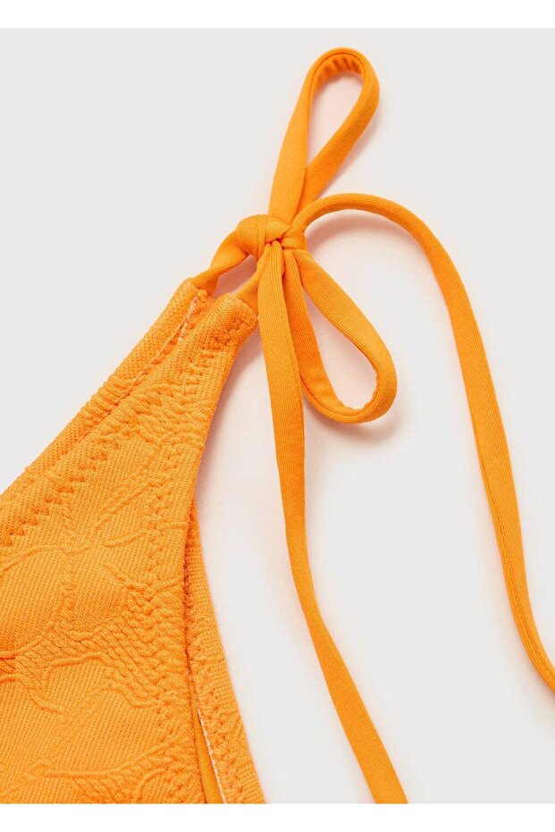 Çiçek işlemeli bikini altı - 8