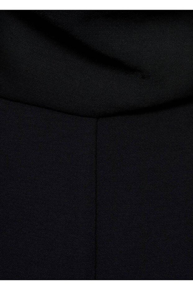 Drape detaylı asimetrik tulum - 8