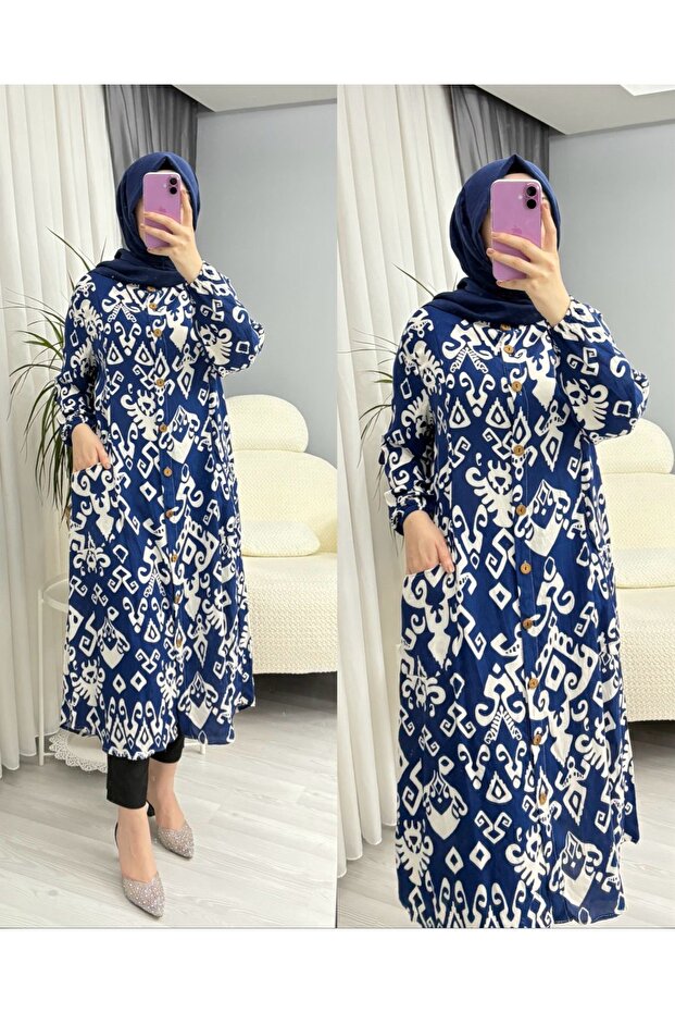Women's Hijab Vi̇Skon Tuni̇K