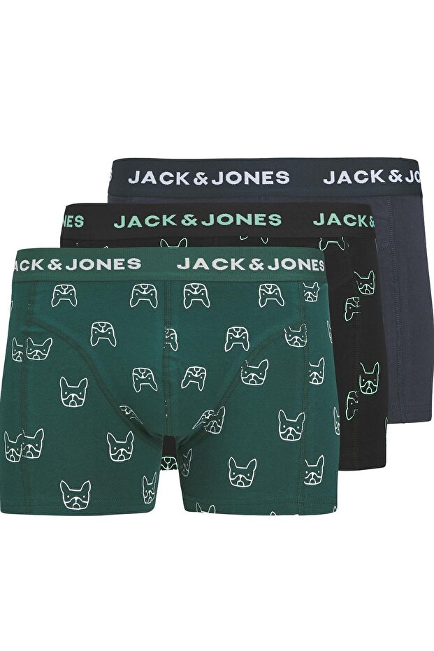 JACDENIM DOG TRUNKS 3 PACK - 1