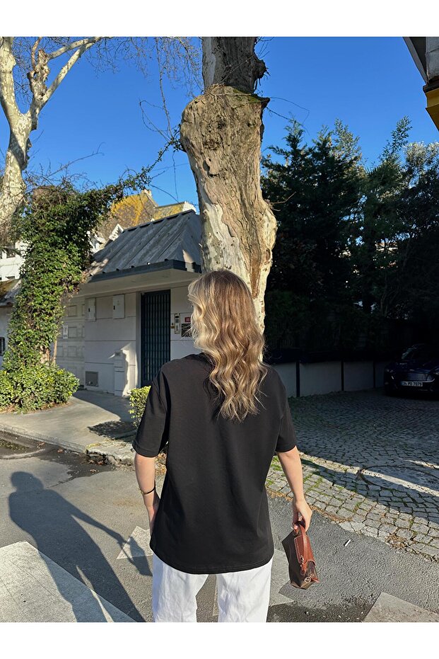 Premium Basic Tshirt Siyah - 2