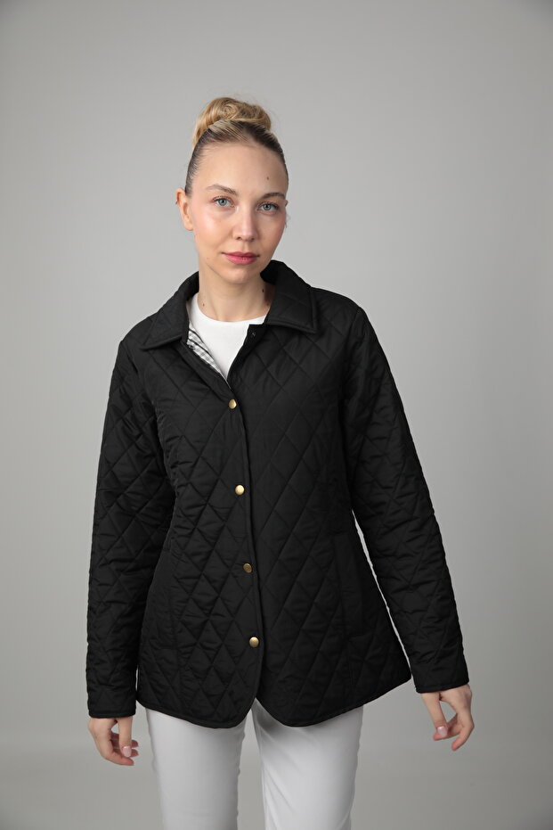 Kadın Kapitone Mont - 5