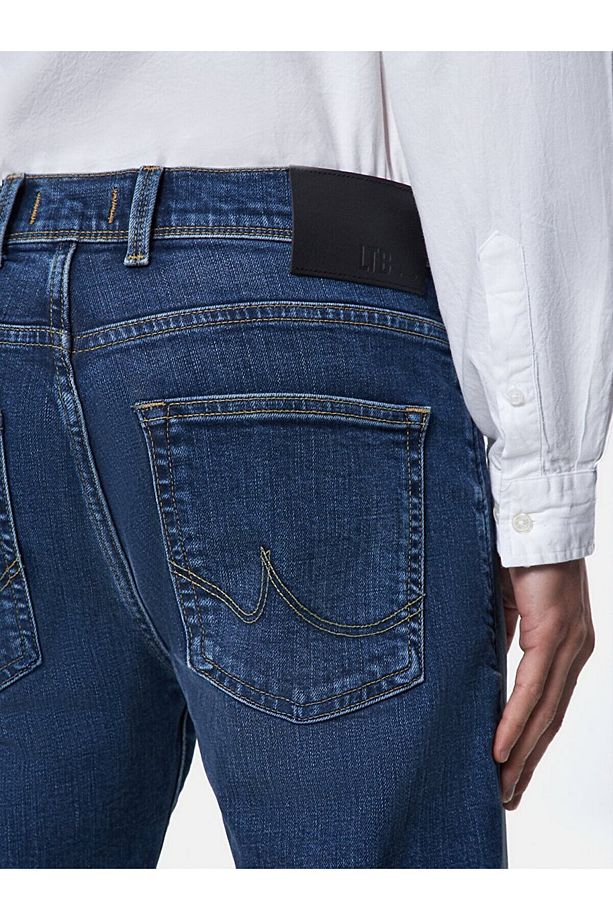 DIEGO X Y VULCAN WASH ERKEK JEAN KOT PANTOLON - 5